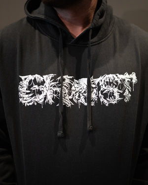 Ghost Dark Skull Collage Hoodie