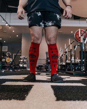 Ghost Deadlift Socks