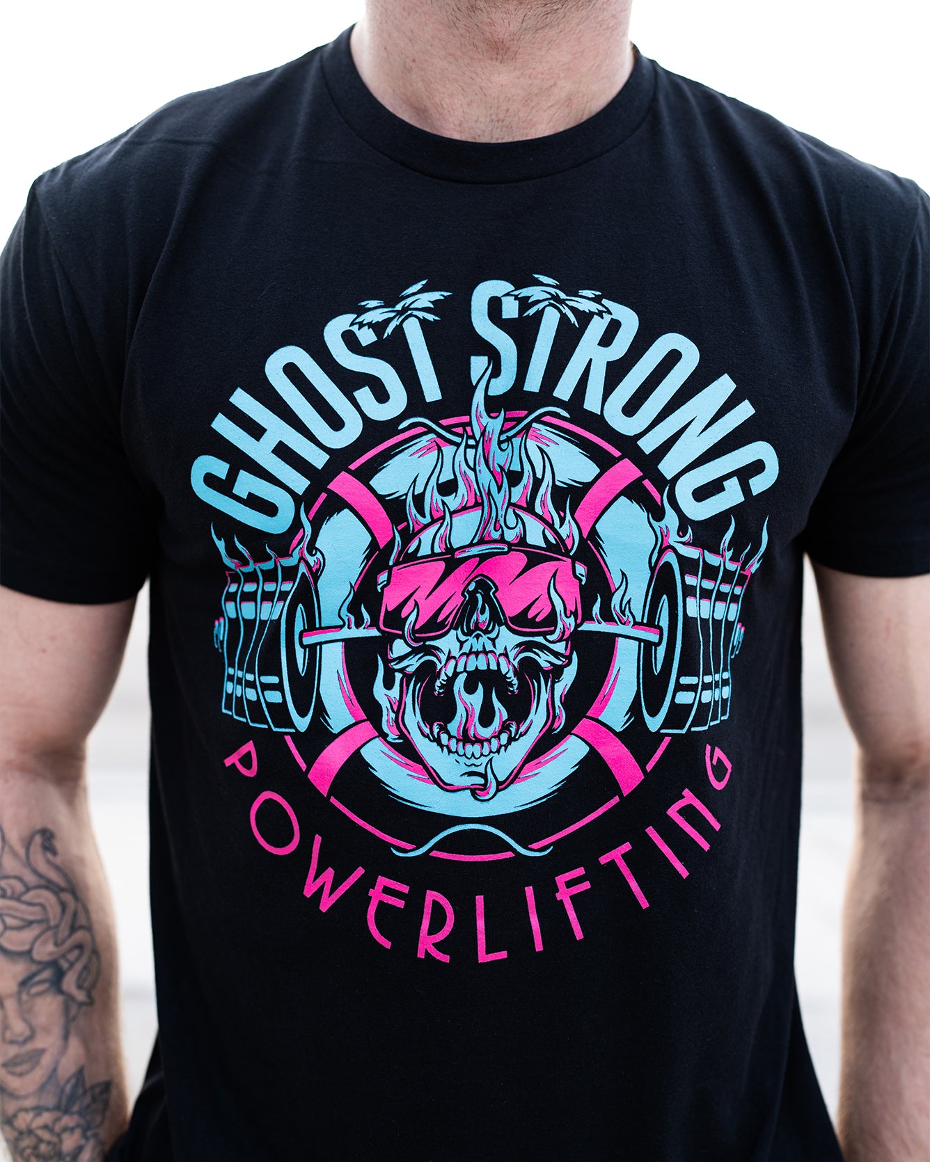 Ghost Tropical Powerlifting T-Shirt