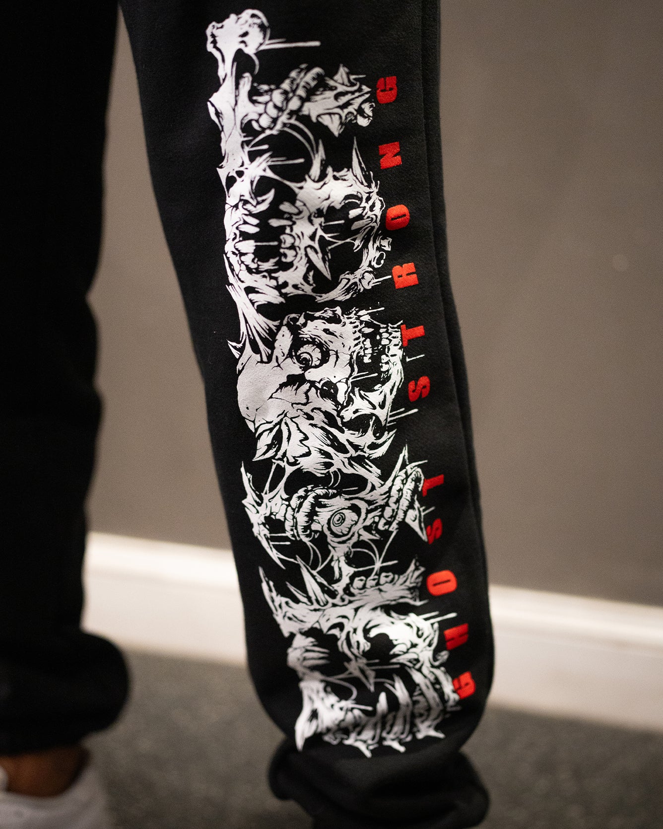 Ghost Dark Skull Collage Sweatpants