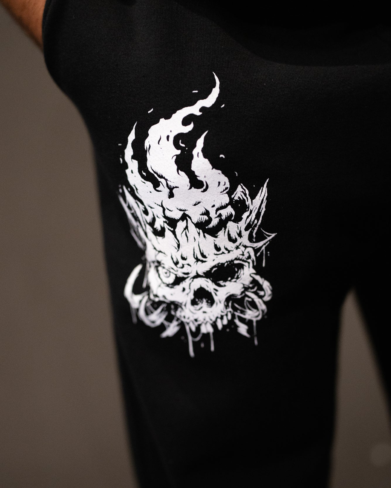 Ghost Dark Skull Collage Sweatpants