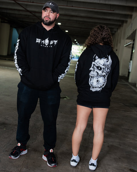 Ghost Dark Original Skull Hoodie – Ghost Strong Gear