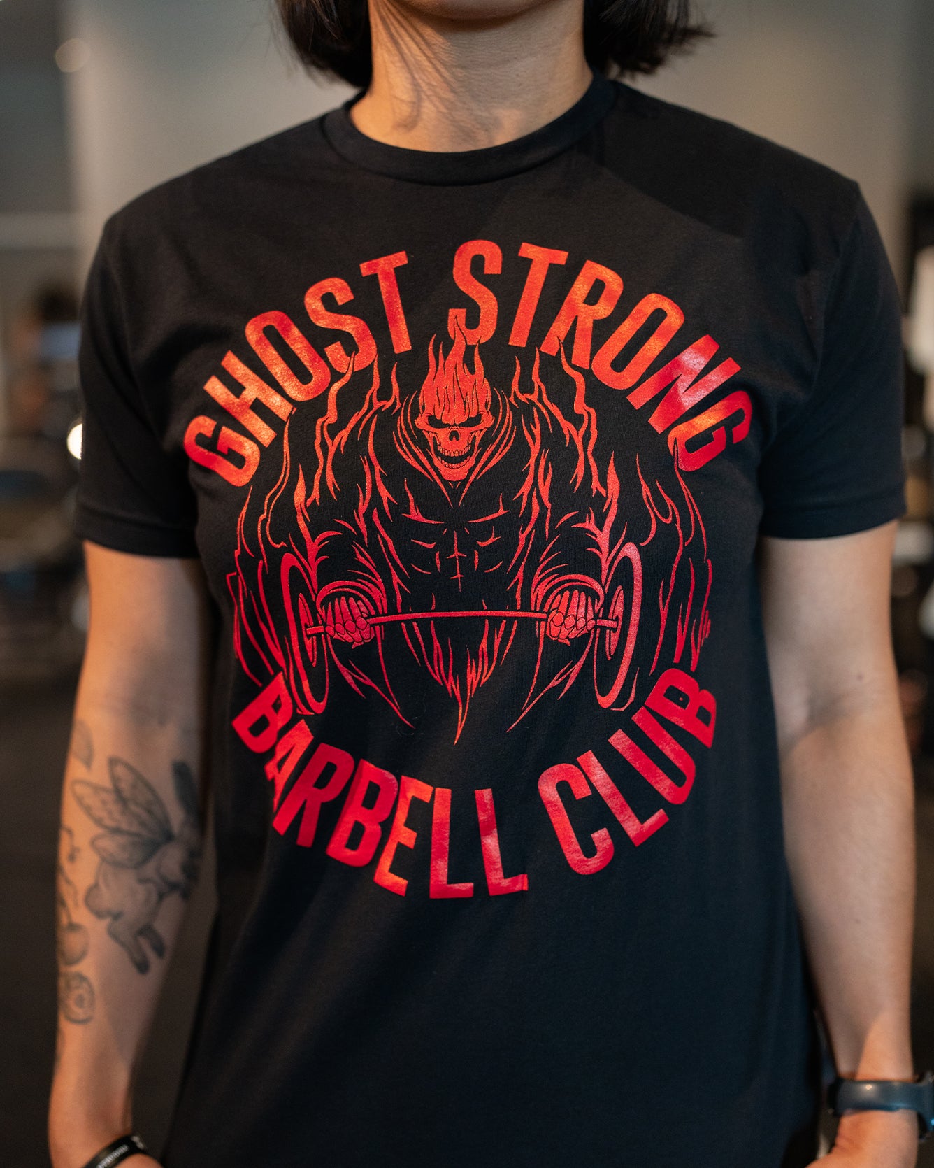 Ghost Reaper Barbell Club T-Shirt