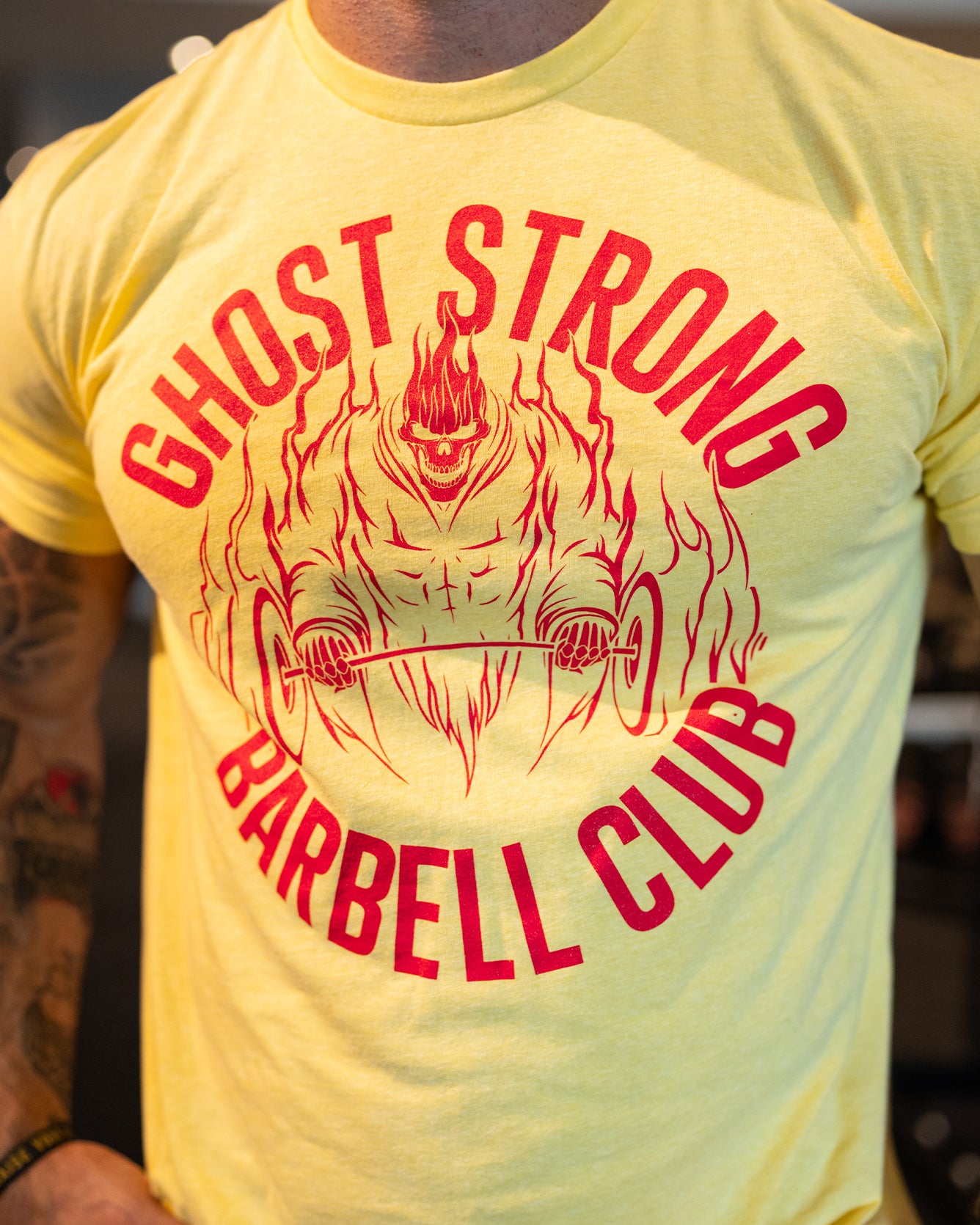 Ghost Reaper Barbell Club T-Shirt