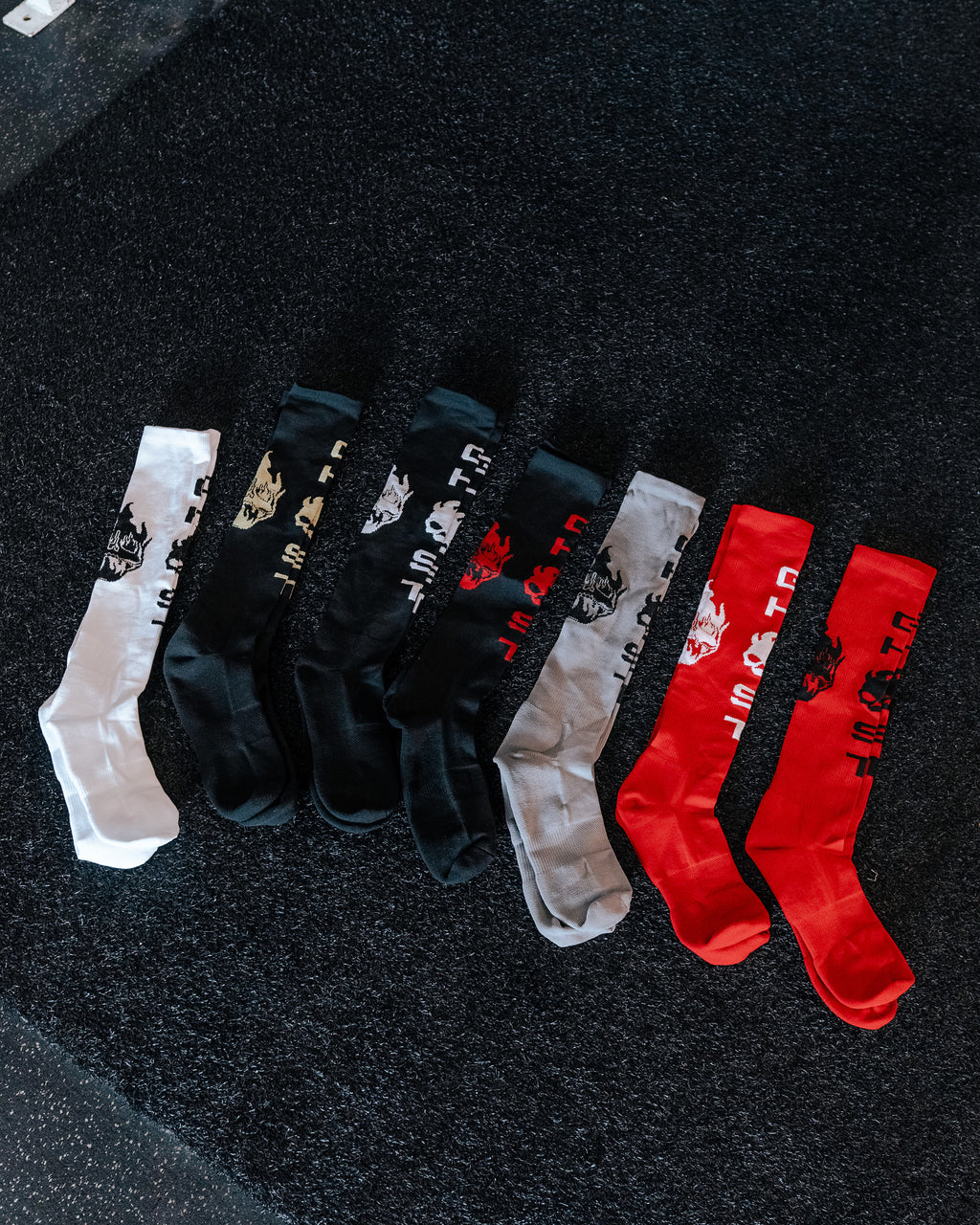 Ghost Deadlift Socks