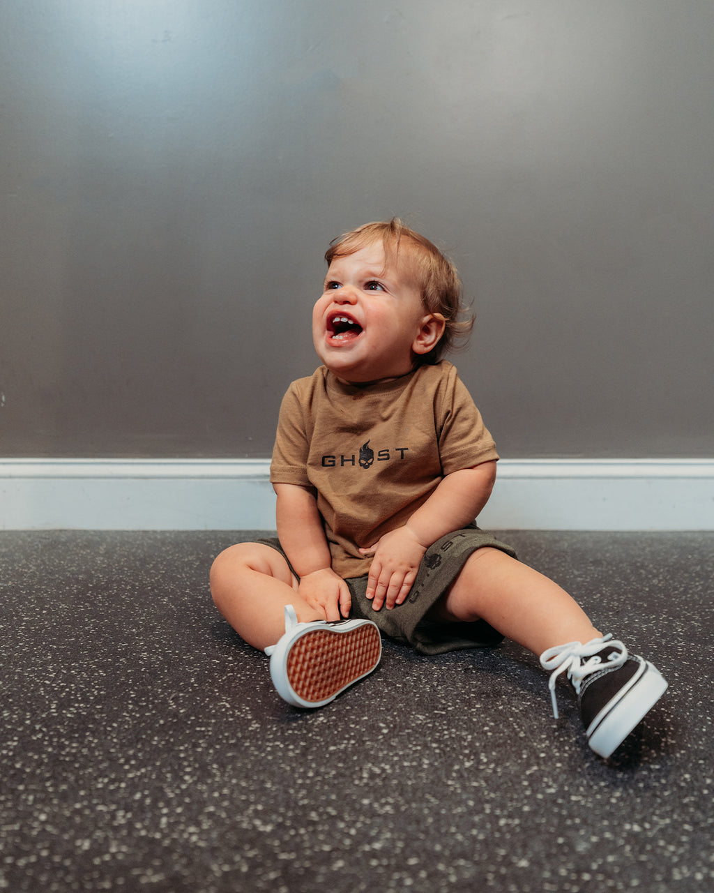 Ghost Strong Minimal Toddler Tee