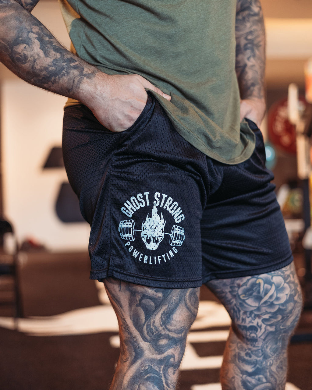 Ghost Powerlifting Champion Shorts