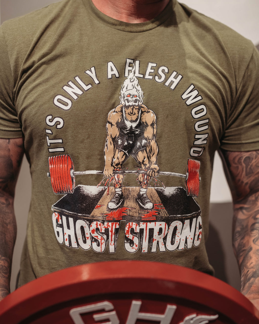 Ghost Flesh Wound T-Shirt Preorder