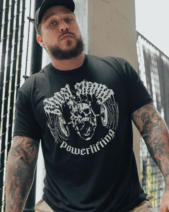 Ghost Strong Dark Powerlifting T-Shirt – Ghost Strong Gear