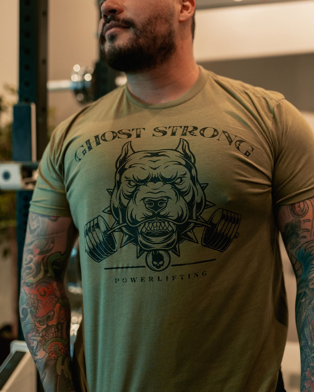 Ghost Strong Pitbull T-Shirt