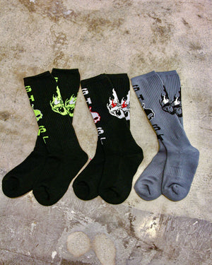 Ghost Deadlift Socks (Small Sizing only)